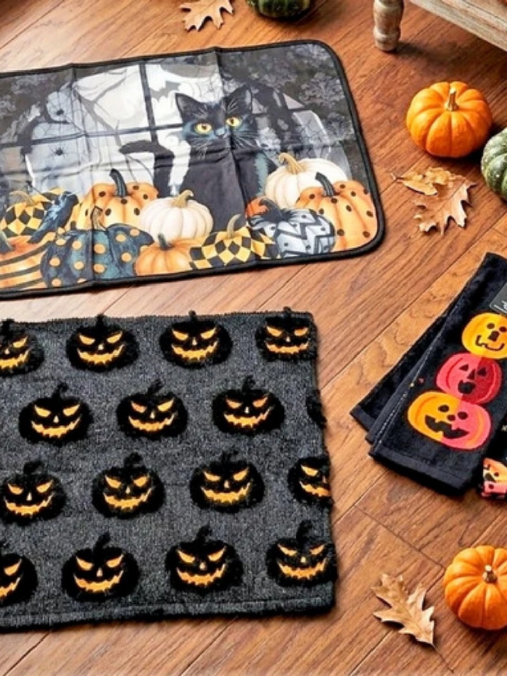 Halloween Pumpkin Decor Set
